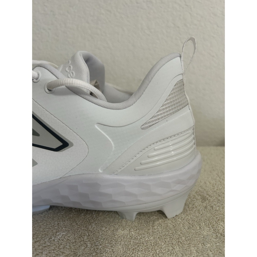 MENS NEW BALANCE FRESH FOAM 3000V6 MOLDED Baseball Cleats White/White, Size 16 M - Picture 7 of 12